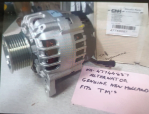 47744887 CNH Geniune Alternator Fits Case/IH & Ford/New Holland Models